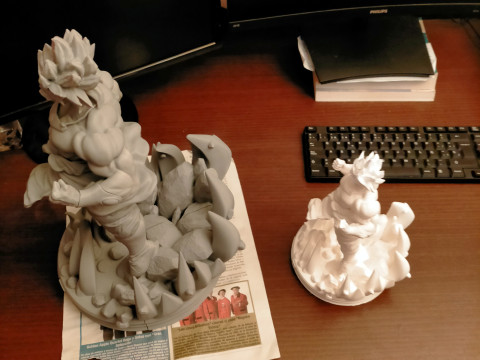 BROLY DRAGON BALL 3D print model Modello di stampa 3D