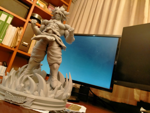 BROLY DRAGON BALL 3D print model Modello di stampa 3D