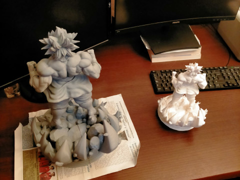 BROLY DRAGON BALL 3D print model Modello di stampa 3D