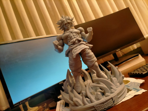 BROLY DRAGON BALL 3D print model Modello di stampa 3D