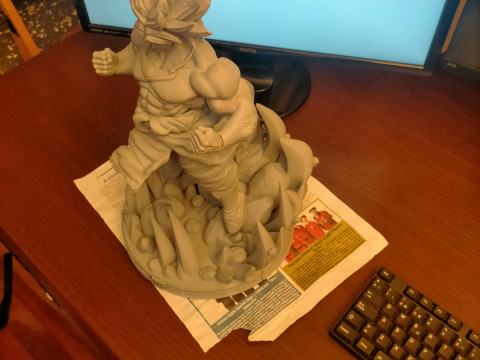 BROLY DRAGON BALL 3D print model Modello di stampa 3D