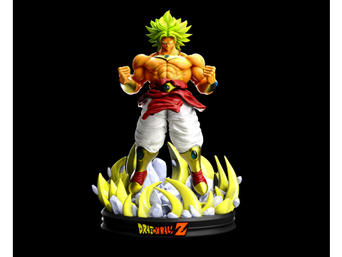 BROLY DRAGON BALL 3D print model Modello di stampa 3D