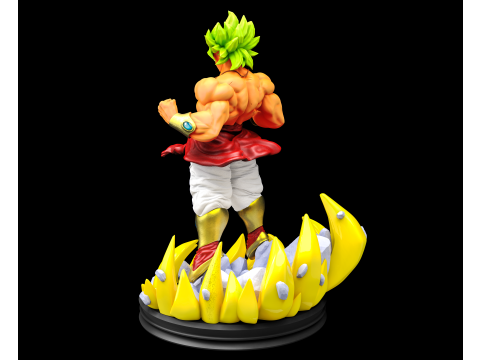 BROLY DRAGON BALL 3D print model Modello di stampa 3D