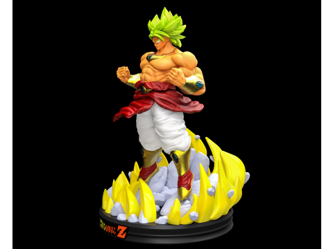 BROLY DRAGON BALL 3D print model Modello di stampa 3D