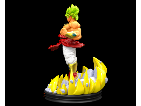 BROLY DRAGON BALL 3D print model Modello di stampa 3D