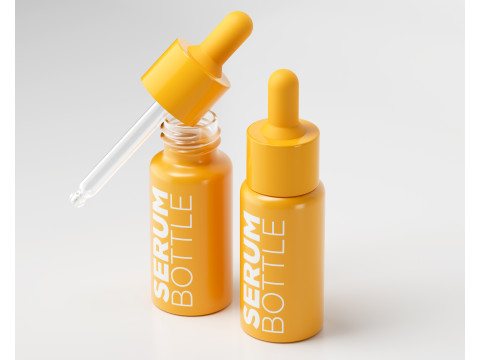 Serum bottle 20ml 3D 모델
