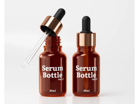 Frasco de soro v2 30ml Modelo 3D