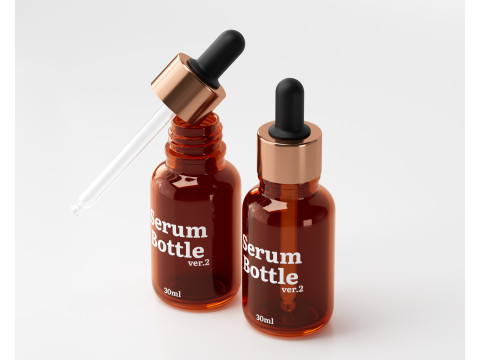 Serum bottle v2 30ml 3D मॉडल
