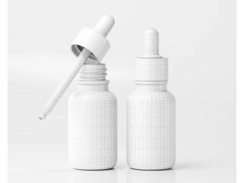 Serum bottle v2 30ml 3D Model