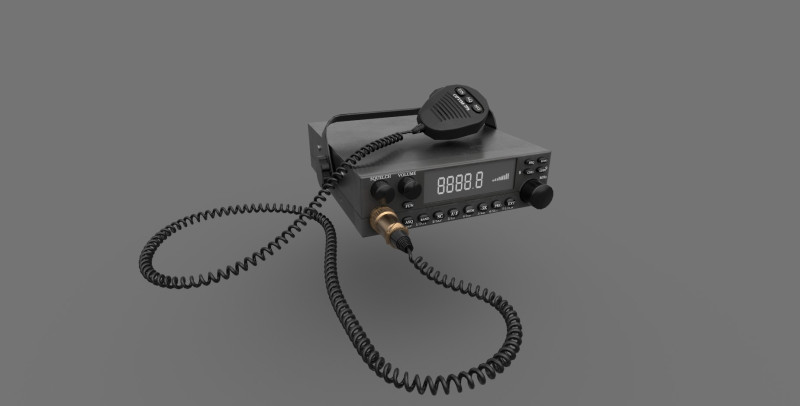 - Radio 3D Model .c4d .max .obj .3ds .fbx .stl .blend 