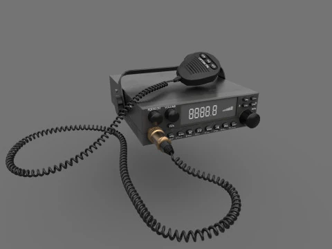 - Radio 3D Model