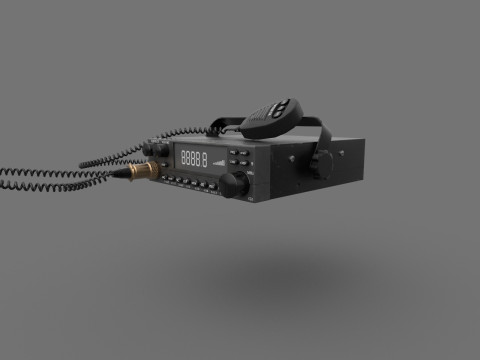 - Radio 3D Model