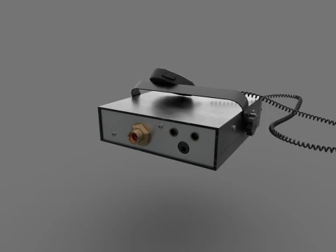 - Radio 3D Model