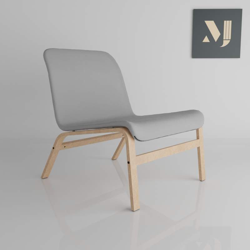 A chair for rooms Modello 3D .c4d .max .obj .3ds .fbx .stl .blend 