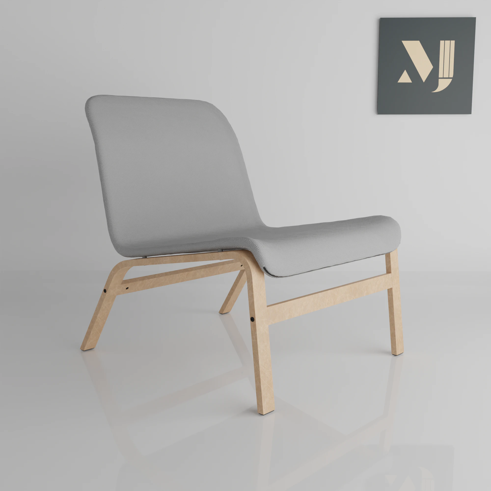 A chair for rooms 3D Model .c4d .max .obj .3ds .fbx .stl .blend 