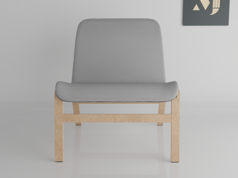 A chair for rooms Modello 3D