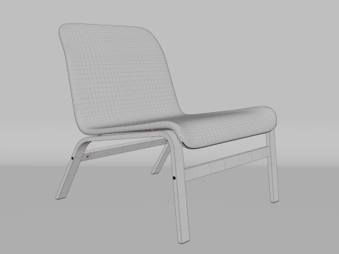 A chair for rooms Modello 3D