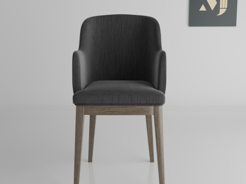 A chair for rooms and offices Modèle 3D
