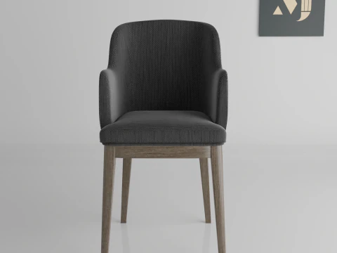 A chair for rooms and offices 3D Model