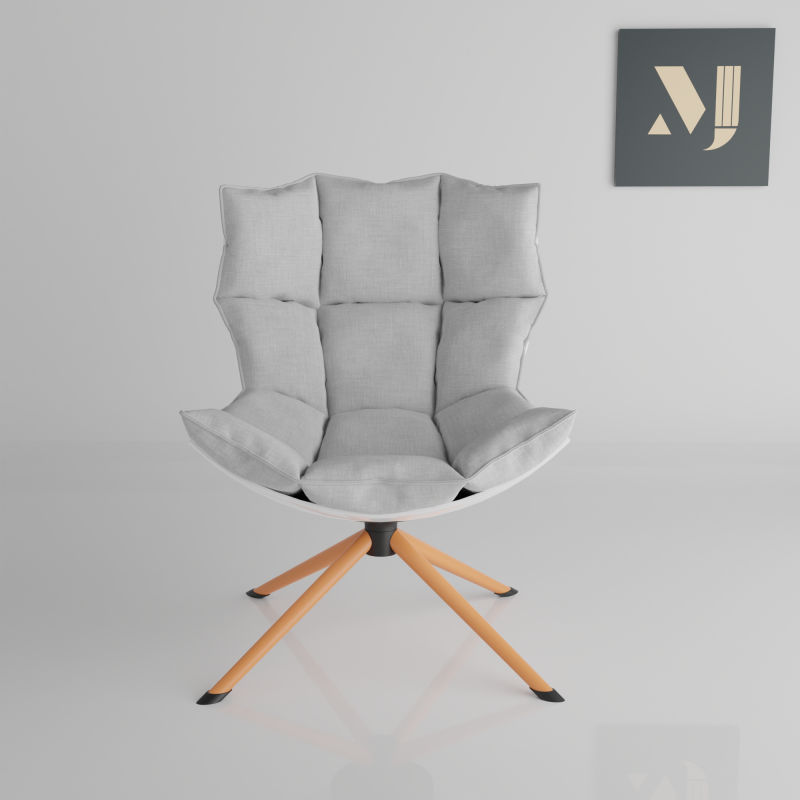 A chair for rooms and offices 3D Model .c4d .max .obj .3ds .fbx .stl .blend 