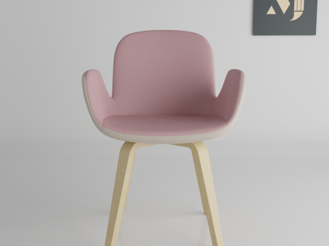 A chair for rooms and offices 3Dモデル