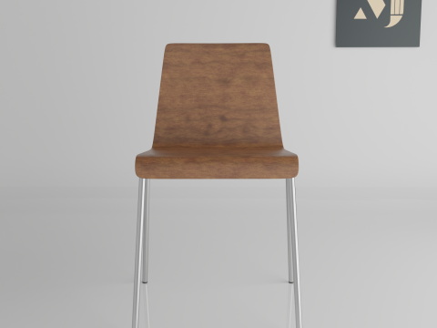 A chair for rooms and offices 3Dモデル