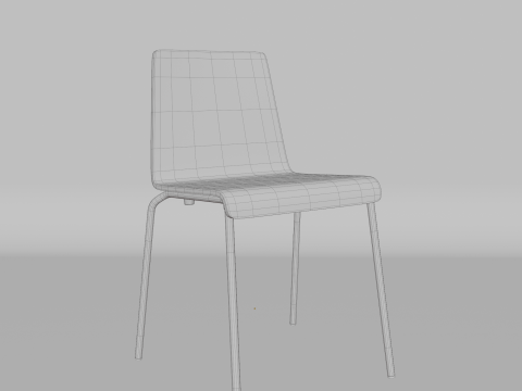 A chair for rooms and offices 3Dモデル