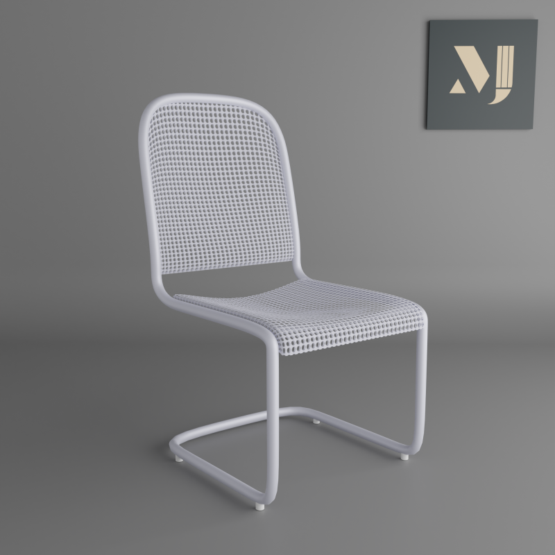 A chair for rooms and offices Model 3D .c4d .max .obj .3ds .fbx .stl .blend