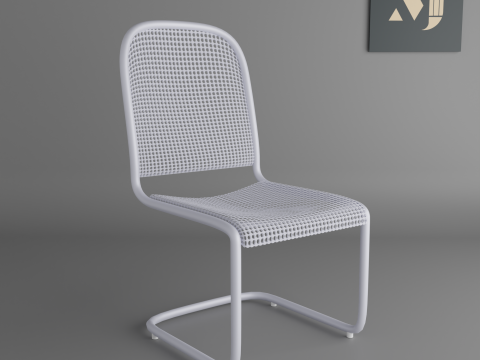 A chair for rooms and offices 3D Model