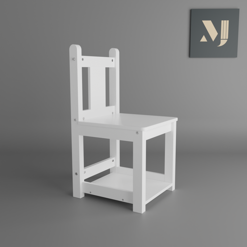 A chair for rooms and offices 3D Model .c4d .max .obj .3ds .fbx .stl .blend 