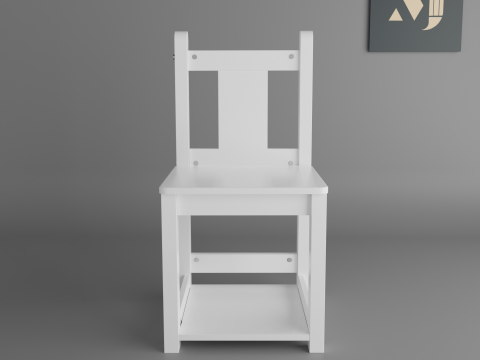 A chair for rooms and offices 3D Model