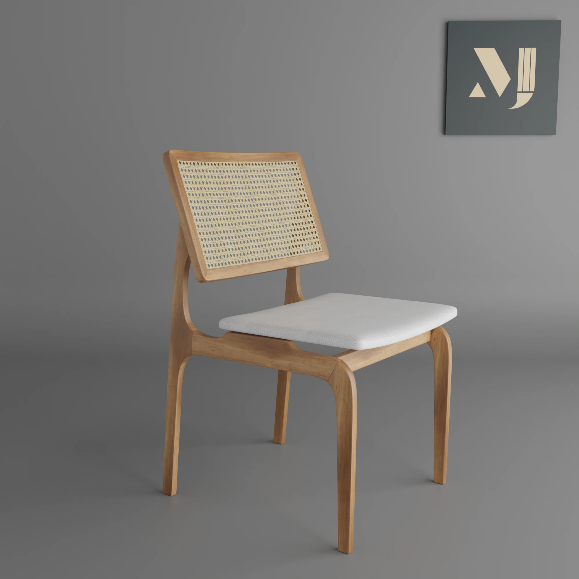 Room chair 3D Model .c4d .max .obj .3ds .fbx .stl .blend
