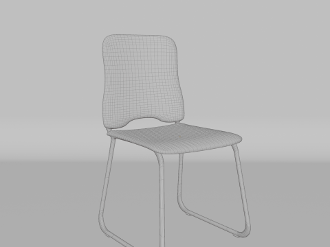 Office and home chair 3D Model