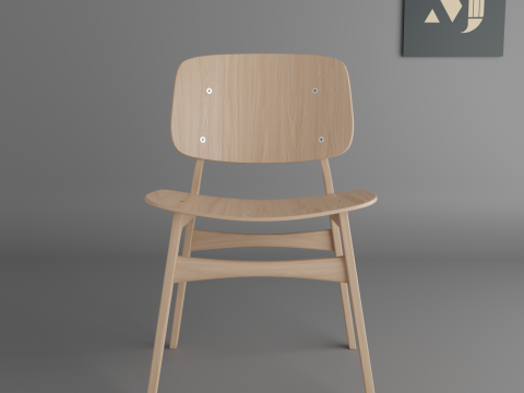 Office and home board chair Modelo 3D