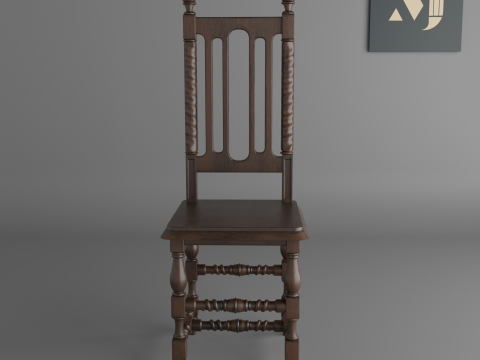 Throne Modèle 3D