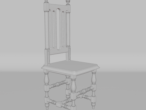 Throne Modèle 3D