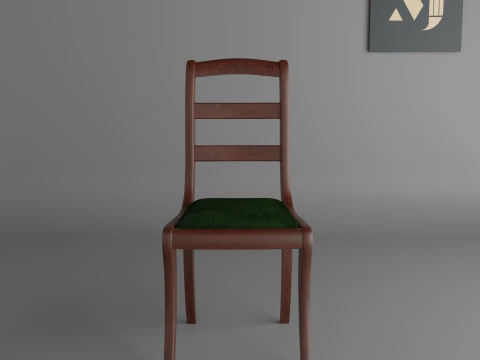 Wooden house chairBeautiful design and excellent quality 3D Model