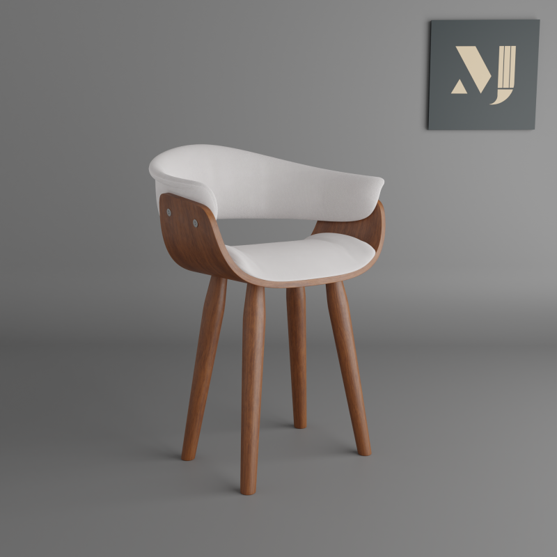 Sofa for homes and officesA chair for modern rooms and offices Modelo 3D .c4d .max .obj .3ds .fbx .stl .blend 