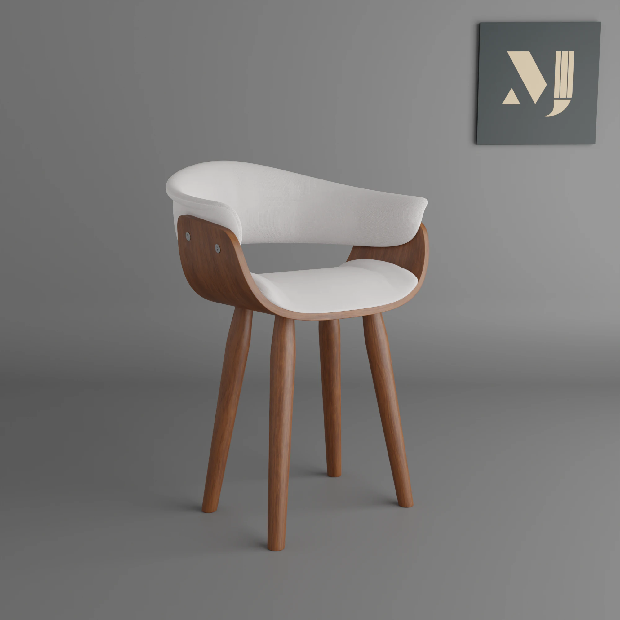 Sofa for homes and officesA chair for modern rooms and offices 3D Model .c4d .max .obj .3ds .fbx .stl .blend 