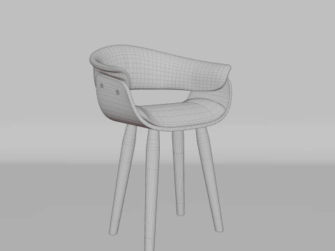 Sofa for homes and officesA chair for modern rooms and offices 3D Model