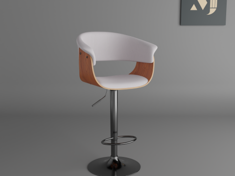 Chair for officesA chair for modern rooms and offices 3D Модель