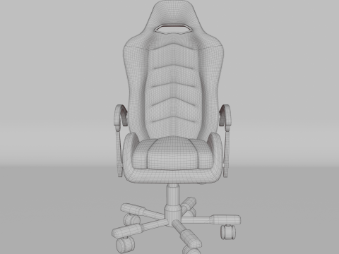 Ergonomic Premium Gaming Chair for Streamers and Gamersquality and beautiful chair for home and off 3D Model