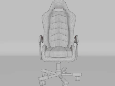 Ergonomic Premium Gaming Chair for Streamers and Gamersquality and beautiful chair for home and off 3D Model