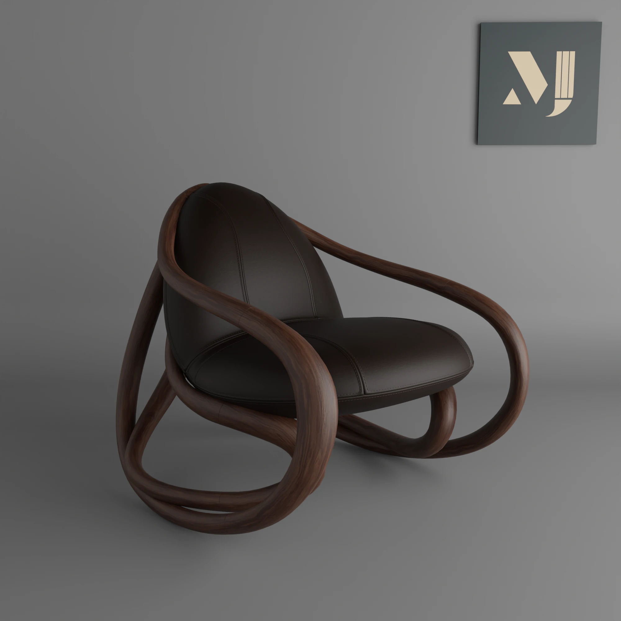 Creative modern and unusual sofaquality and beautiful chair for home and office 3D Model .c4d .max .obj .3ds .fbx .stl .blend 