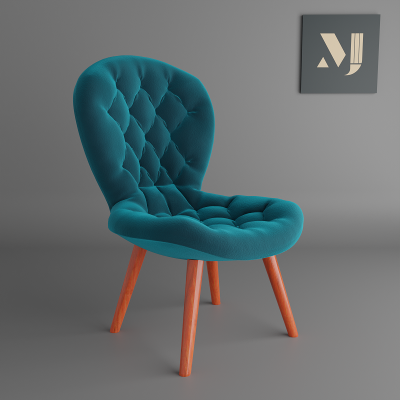 Sofa chairquality and beautiful chair for home and office 3D Модель .c4d .max .obj .3ds .fbx .stl .blend 