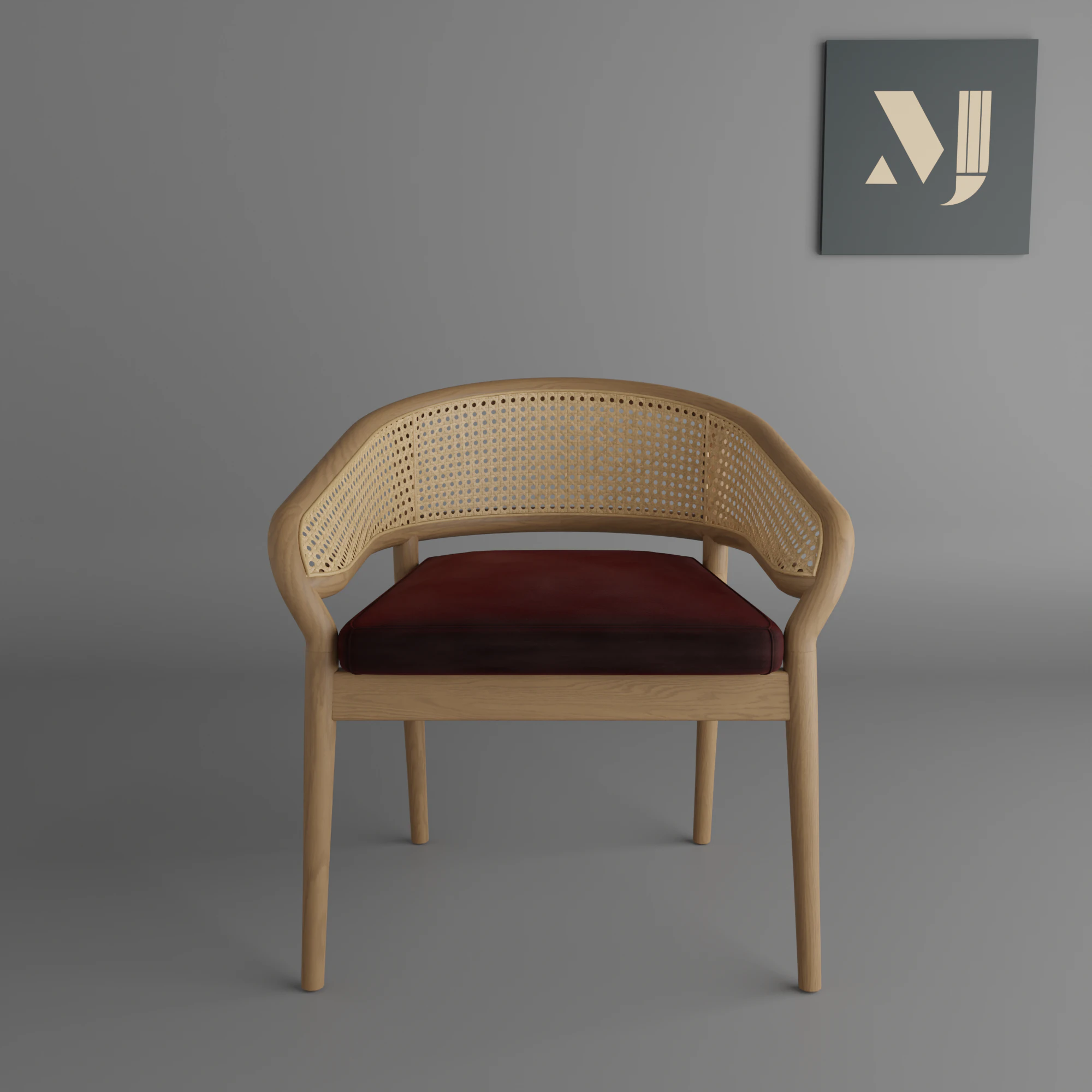 A beautiful basket chair in classic stylequality and beautiful chair for home and office 3D Model .c4d .max .obj .3ds .fbx .stl .blend 