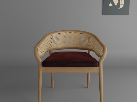 A beautiful basket chair in classic stylequality and beautiful chair for home and office 3Dモデル