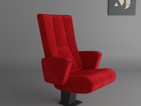 Cinema and concert hall chairsquality and beautiful chair for home and office 3D 모델