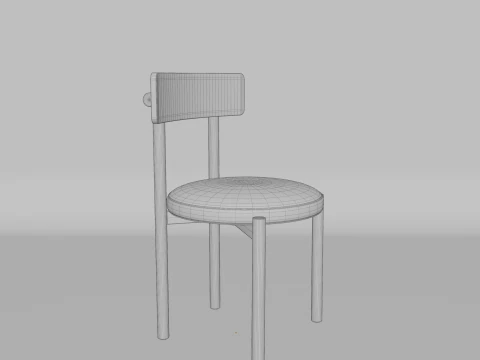 Wooden chair for home and apartmentquality and beautiful chair for home and office 3D Model