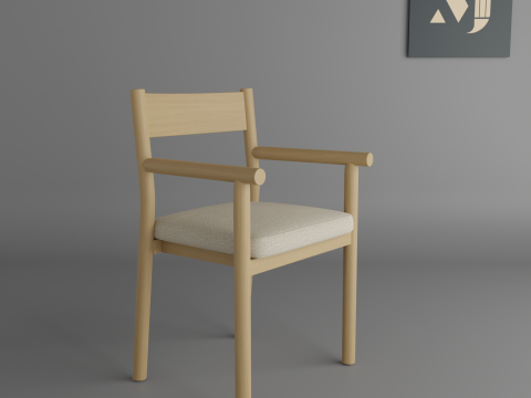 Wooden chair for home and apartmentquality and beautiful chair for home and office 3D Model
